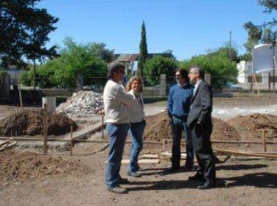 Avanzan las obras en escuelas con el Fondo Solidario de la Soja