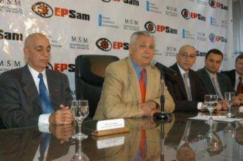 San Martin Sal�n de los escudos Ivoskus present� la EPSAM 2010