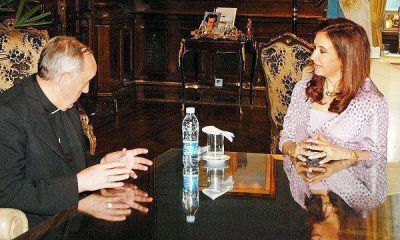 La Iglesia se reunir� hoy con la Presidente y con Julio Cobos