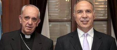 Bergoglio visit� a la Corte y pidi� "armon�a" con los otros poderes