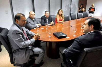 El jefe comunal recibi� al nuevo C�nsul Honorario de Brasil