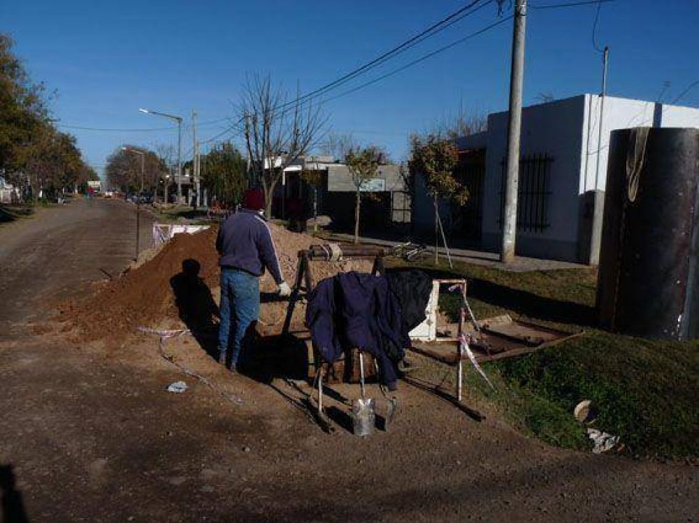 Gas natural para 230 familias del barrio Belgrano