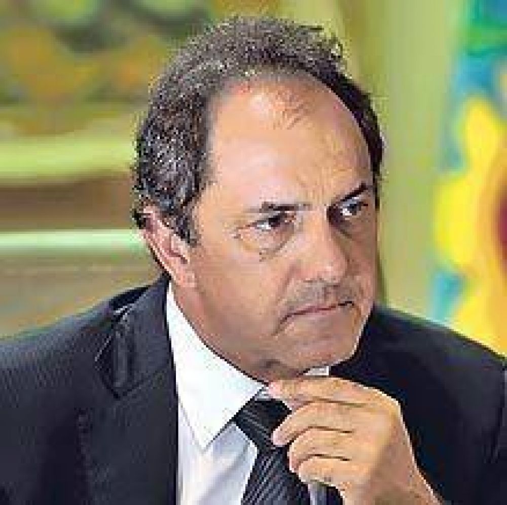 La reconstrucci�n privada del proyecto presidencial de Scioli