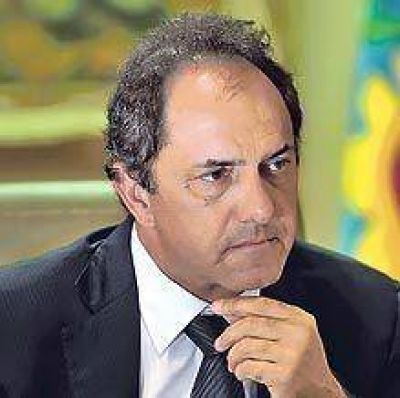 La reconstrucci�n privada del proyecto presidencial de Scioli