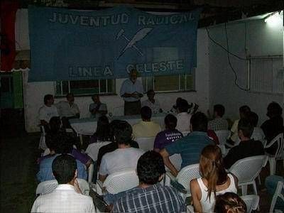 Reuni�n de la JR con mayores de la Celeste