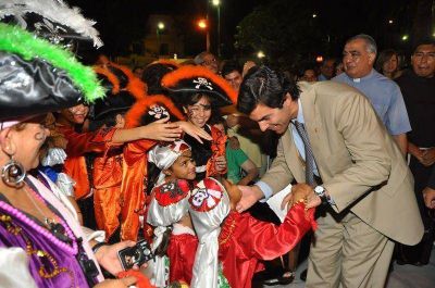 Nunca antes se invirti� tanto en el departamento San Mart�n", dijo Urtubey en Tartagal