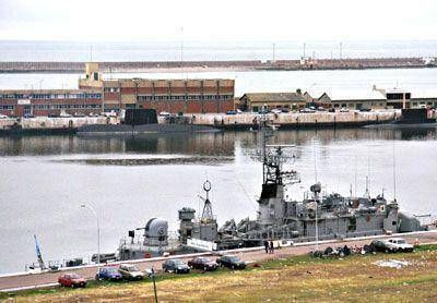 D�a de celebraci�n en la Base Naval