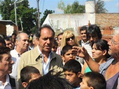 Scioli en Lan�s: "Esta tiene que ser la d�cada de la inclusi�n"
