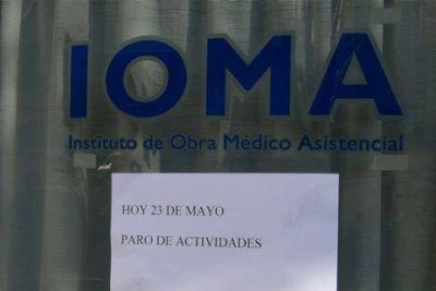 Garc�a: "Debemos buscar la forma para que IOMA pague lo que le debe a los prestadores de salud"