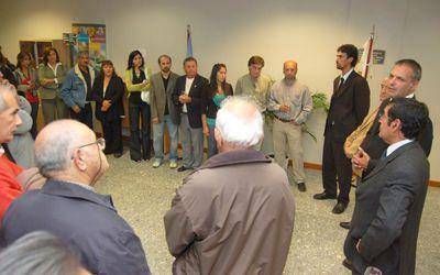 Buzzi valor� el trabajo que realiza el Banco Credicoop