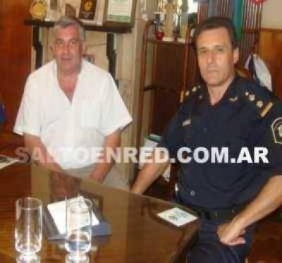 Actividad Municipal  Preocupaci�n Municipal por la inseguridad, gestiones ante el jefe Distrital.