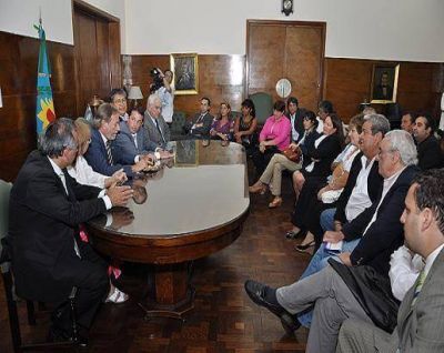 "Las charlas con los compa�eros de base me enriquece y mucho", dijo Balestrini en Lomas