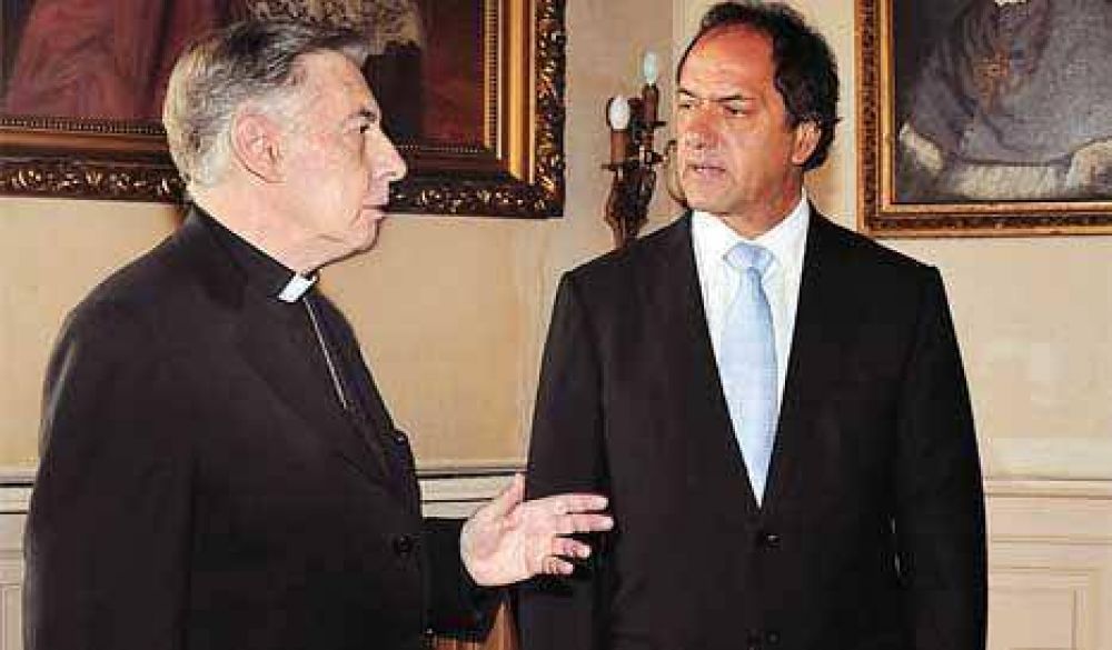 Scioli con fe en el di�logo