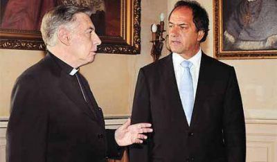 Scioli con fe en el di�logo