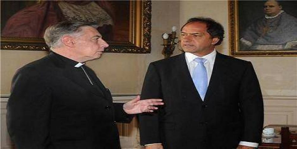 Scioli se reunir� con los obispos de la provincia