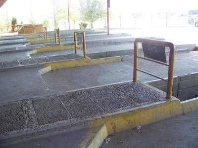 Algunos micros no pueden estacionar en las d�rsenas de la Terminal de �mnibus