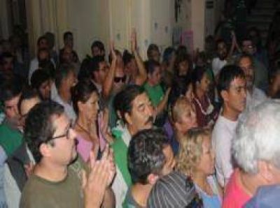 ATE mantuvo tomado el edificio de la Direcci�n de Cultura y Educaci�n