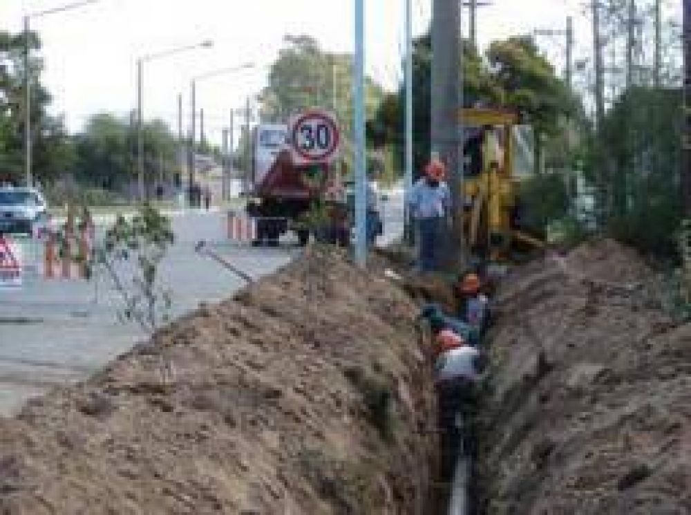 Olavarr�a: Si el Gobierno Nacional no paga, parar�n obras cloacales