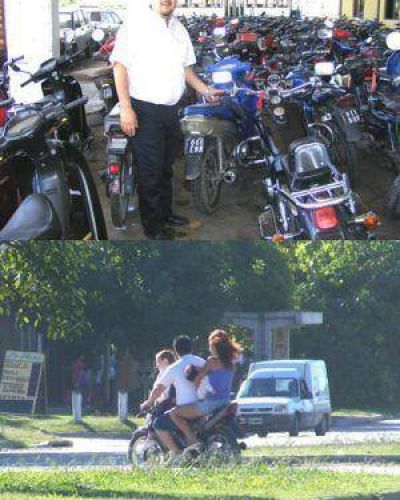 "No perseguimos a las motos en Varela pero las normas se han hecho para cumplirlas�"