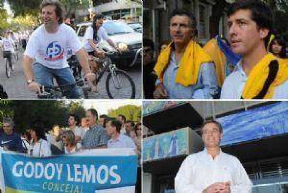 Un colorido cierre de campa�a para la elecci�n en Capital