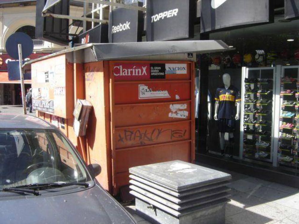 Inspecci�n General insiste con corregir el problema de los kioscos de diarios y revistas