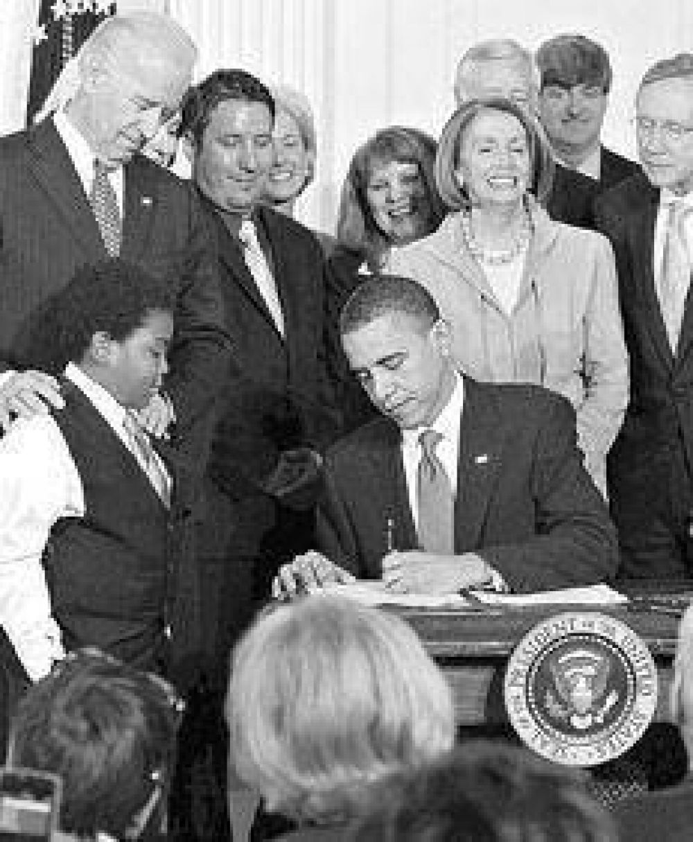 Obama se cur� en salud