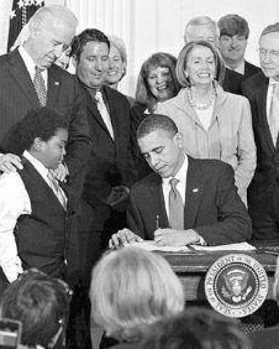 Obama se cur� en salud