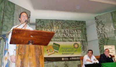 Scioli, Z�ccaro y Molina encabezaron una jornada medioambiental