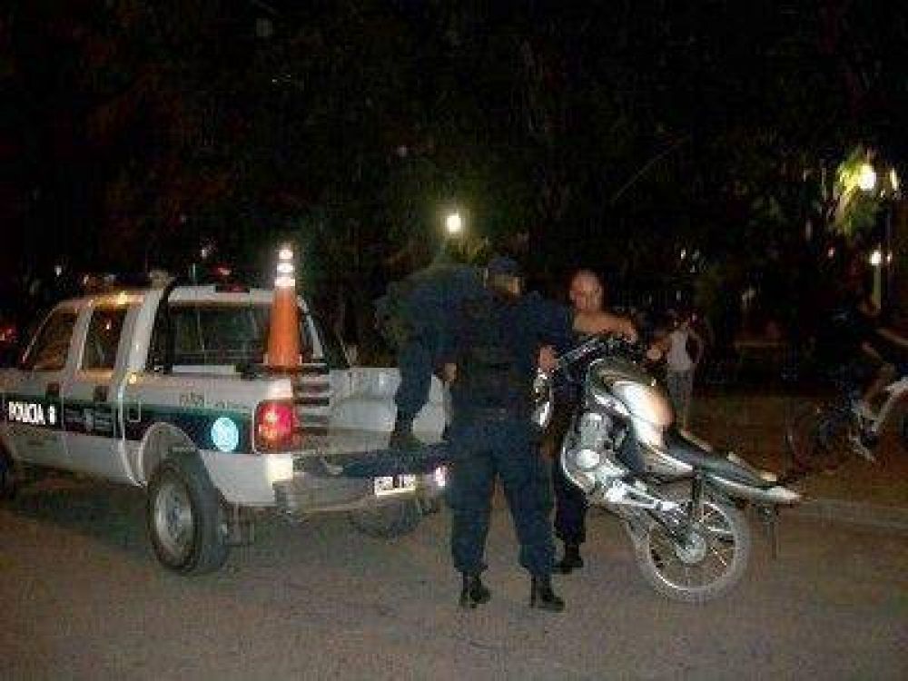 Noche de controles y marcha de j�venes por justicia