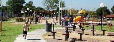Fue inaugurada la Plaza del Museo Aeron�utico en Mor�n