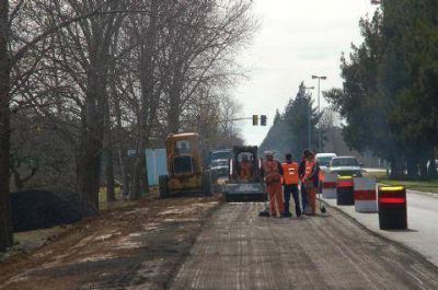 Infraestructura Acceso restringido por tareas en la Avenida 60