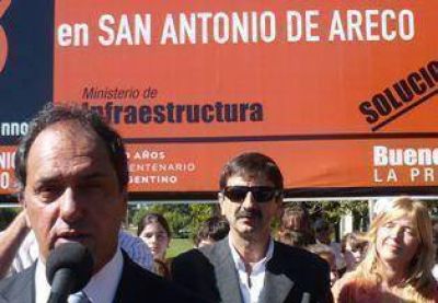 Antedom�nico reconoci� el apoyo de Scioli.  