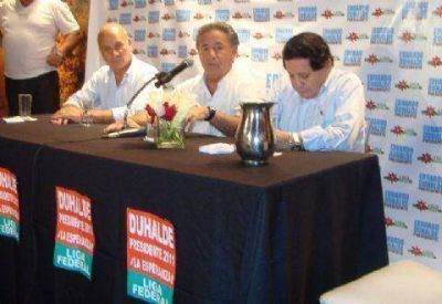 Duhaldistas bonaerenses, satisfechos con la convocatoria lograda en Capital