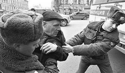 Un d�a de furia contra Vladimir Putin
