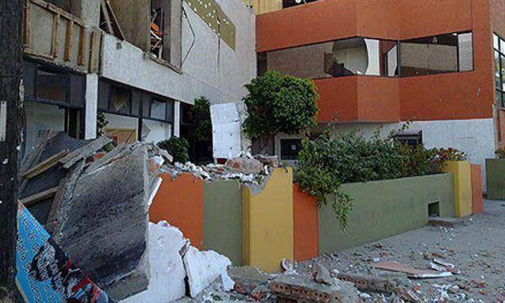 M�xico: 2 muertos, cien heridos y fuertes da�os materiales tras sismo