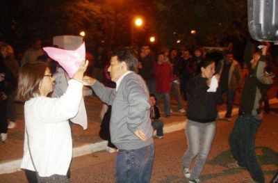 NUEVAMENTE LOS VECINOS DISFRUTARON EN LAS PEATONALES