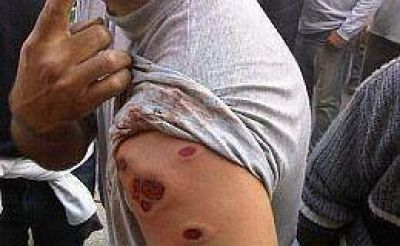 Luj�n: incidentes y balas de goma en protesta sindical