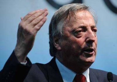 Kirchner, duro con la gesti�n Meoni 