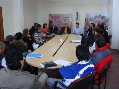 Jorge Mart�n pidi� a dirigentes barriales promover la concientizaci�n en los vecinos