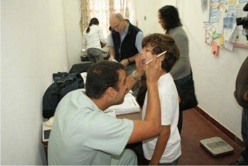 El municipio comenz� el Programa de Sanidad Escolar