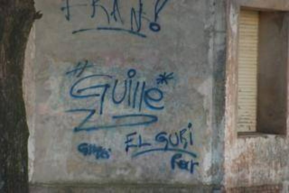 Por una mejor convivencia Un freno para las pintadas