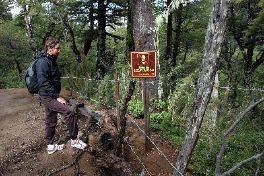  Cierran sendero de Parques por la erosi�n