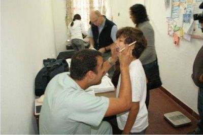 El municipio comenz� el Programa de Sanidad Escolar