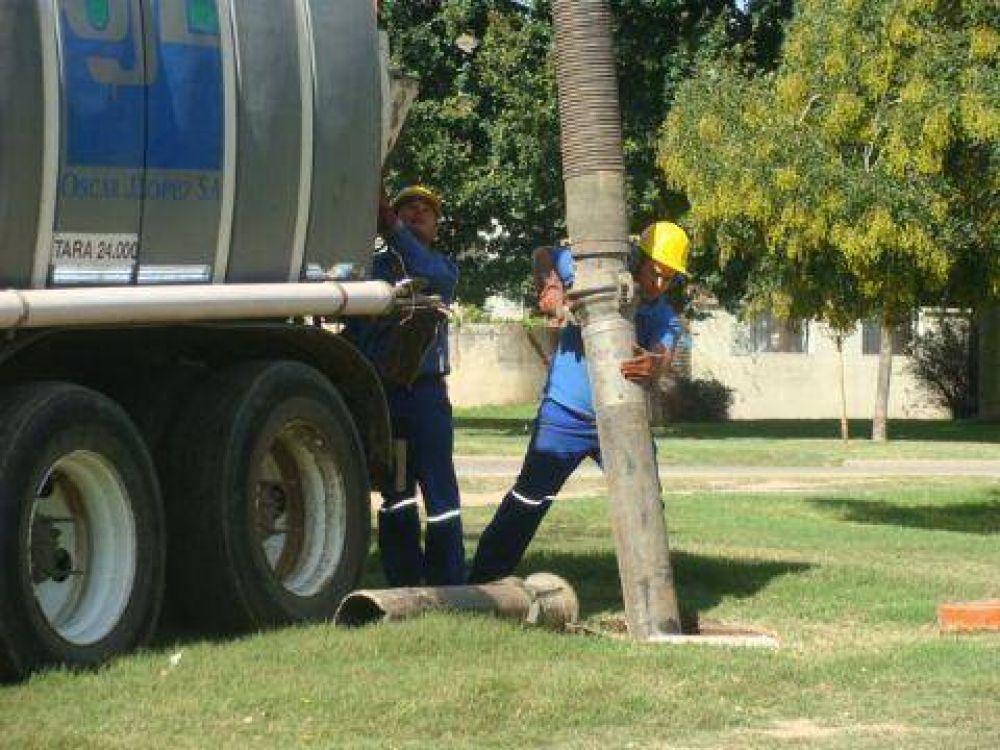  Actividades de Obras Sanitarias Tareas de mantenimiento en distintos puntos de la ciudad