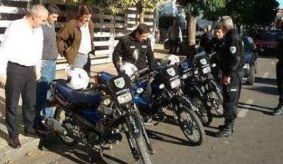 La Divisi�n Tr�nsito recibi� cuatro motos