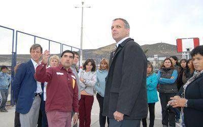 El intendente recorri� obras del presupuesto participativo