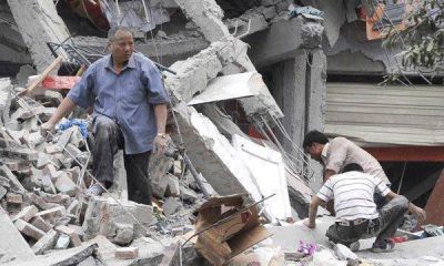 Hay 400 muertos y 8.000 heridos por un terremoto en China