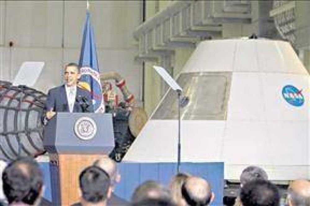 Obama apuesta por una misi�n tripulada a Marte en 2030