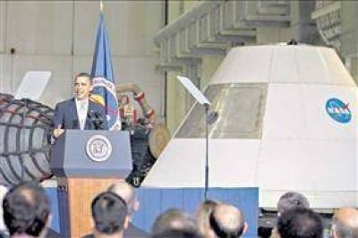 Obama apuesta por una misi�n tripulada a Marte en 2030
