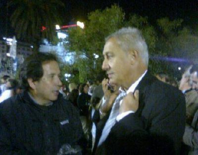 El PJ Luj�n particip� en la marcha a favor de la Ley de Medios
